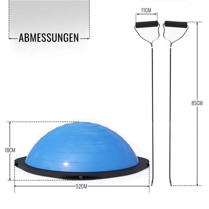 Balance Ball mit Griffen - Image 9