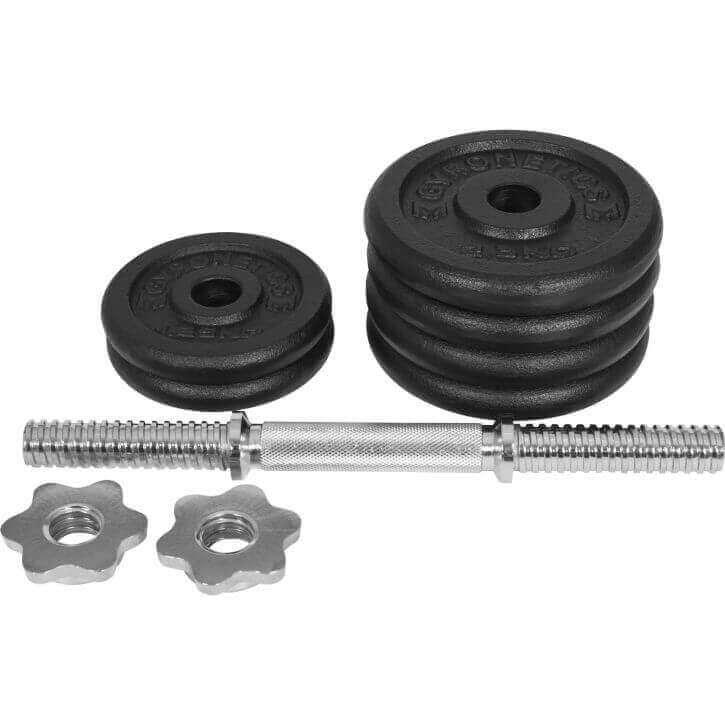 Kurzhantel Set E-Series Gusseisen 15 kg 25 mm - Image 6