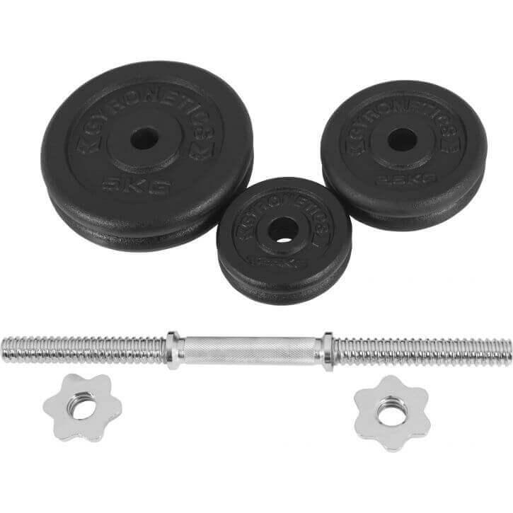 Kurzhantel Set E-Series Gusseisen 20 kg 25 mm - Image 5