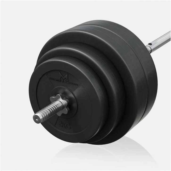 E-Series Langhantelset 25 mm Kunststoff 60 kg - Image 7