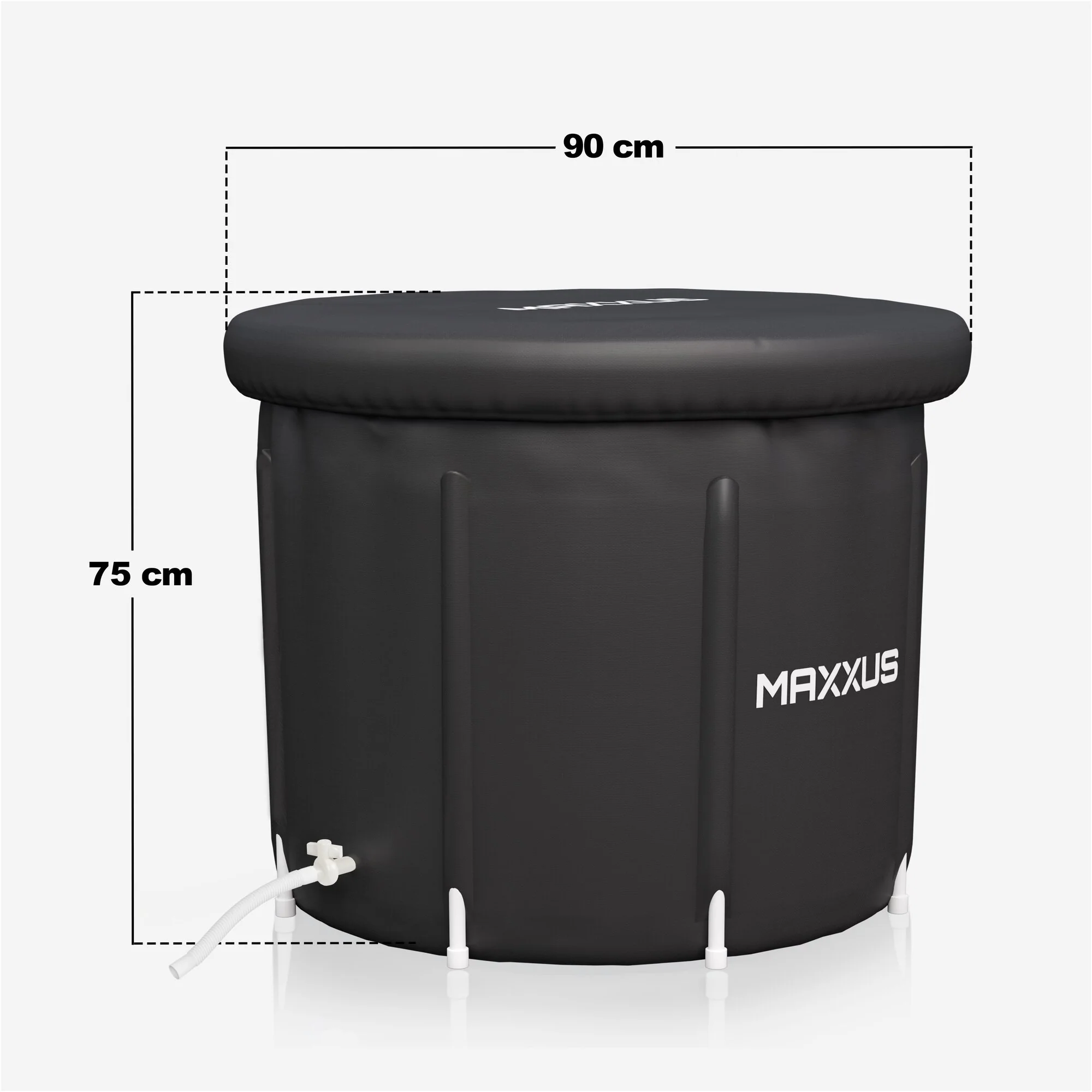 Eisbad XL 450 L - Aufblasbare Eistonne für Kryotherapie & Regeneration - Image 6