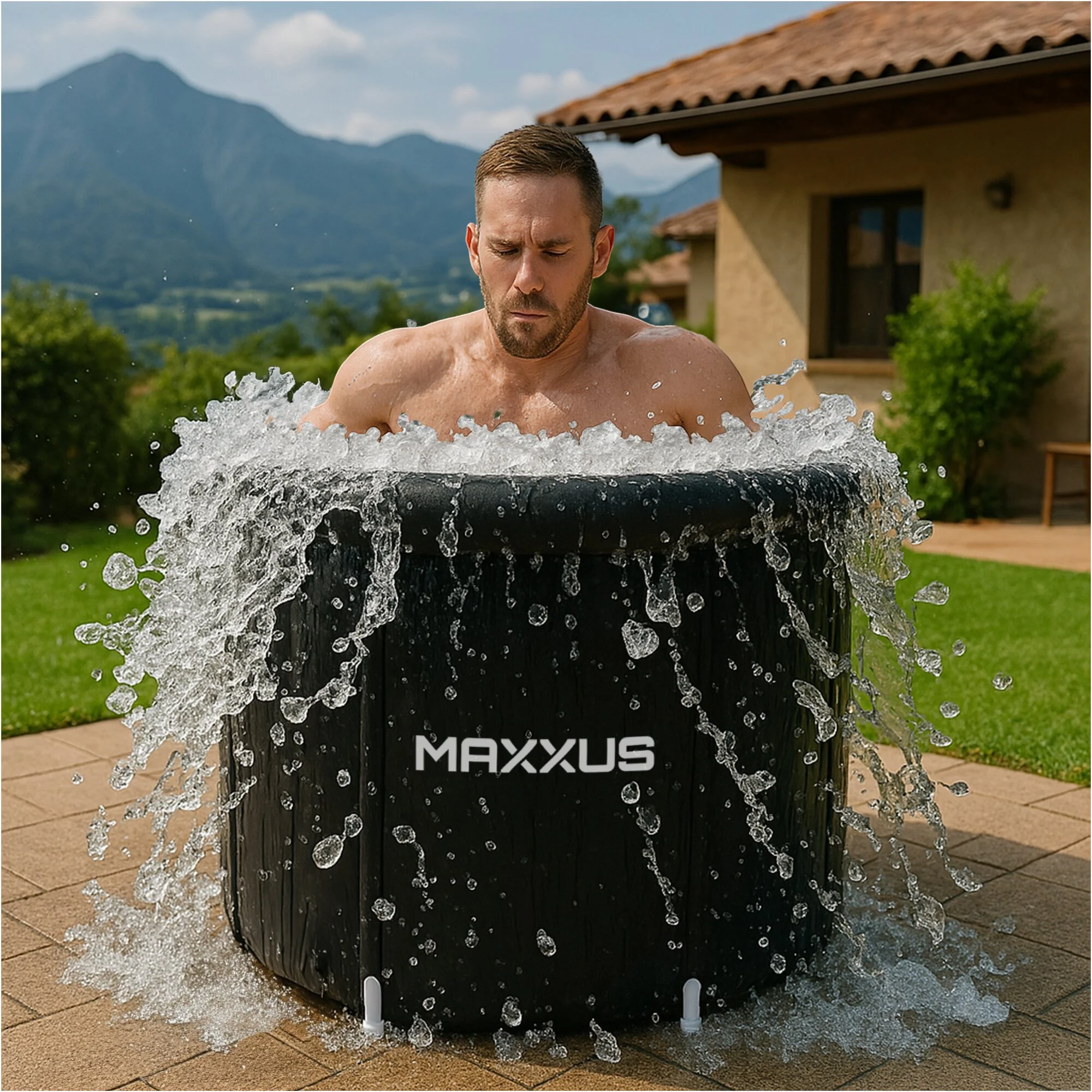 Eisbad XL 450 L - Aufblasbare Eistonne für Kryotherapie & Regeneration - Image 8