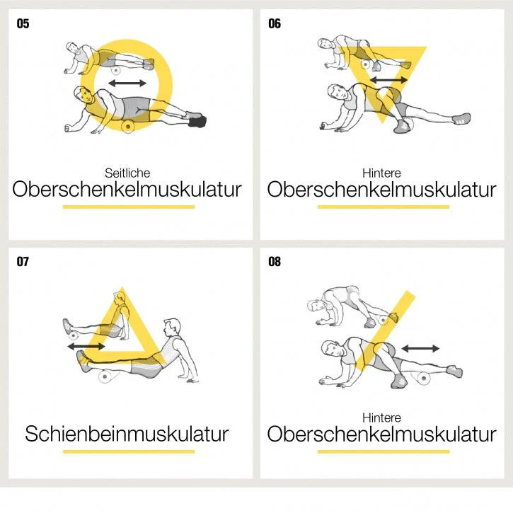 Faszienrolle in schwarz - Image 7