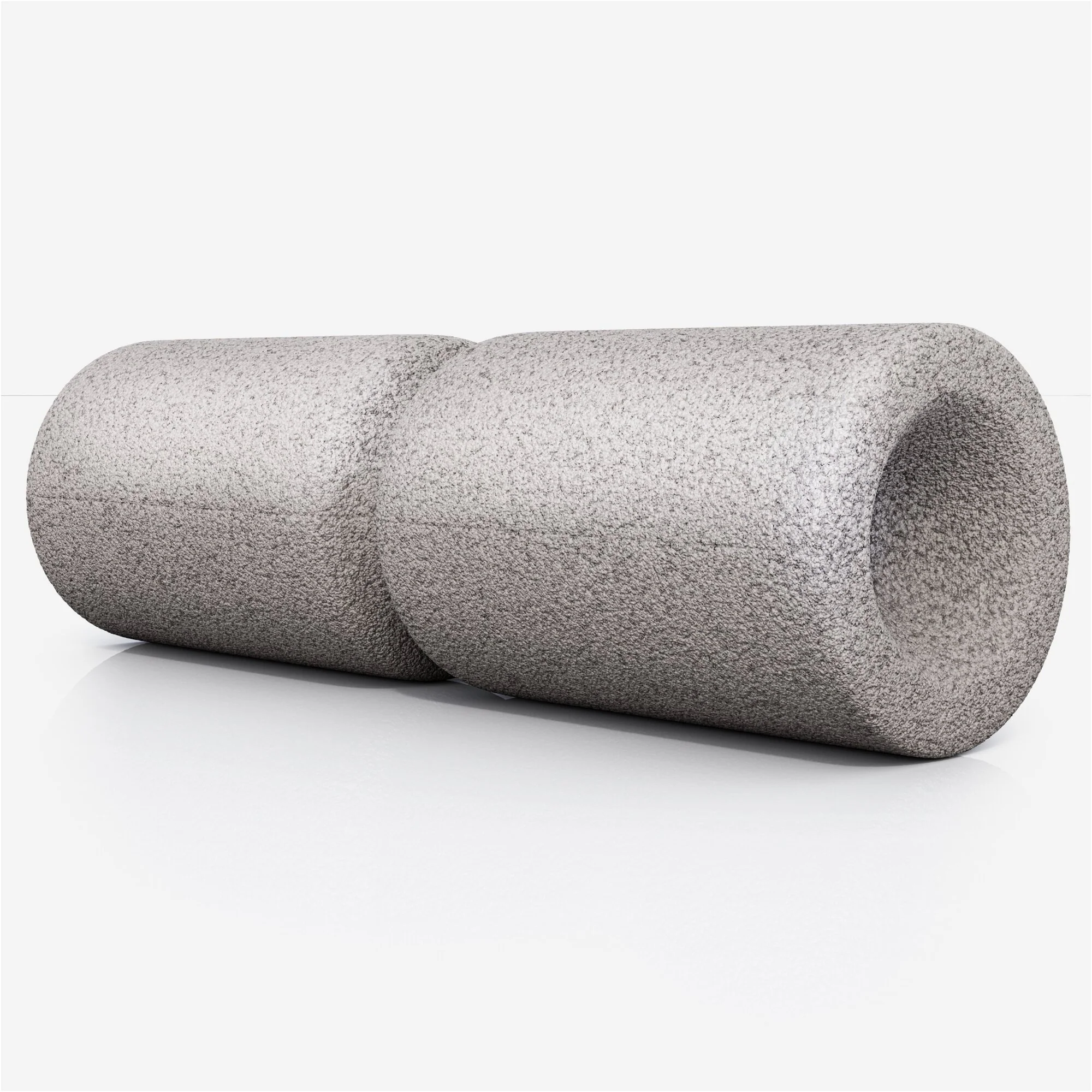 Faszienrolle 38 cm - mit Umlaufrille - Image 13