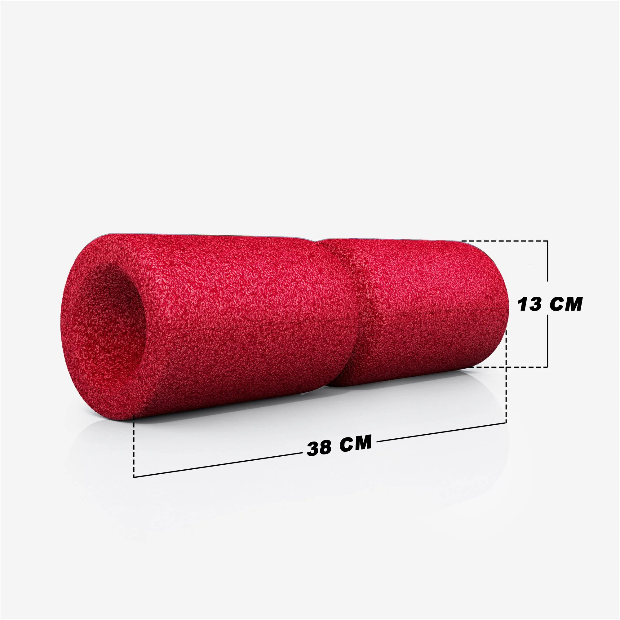 Faszienrolle 38 cm - mit Umlaufrille - Image 15
