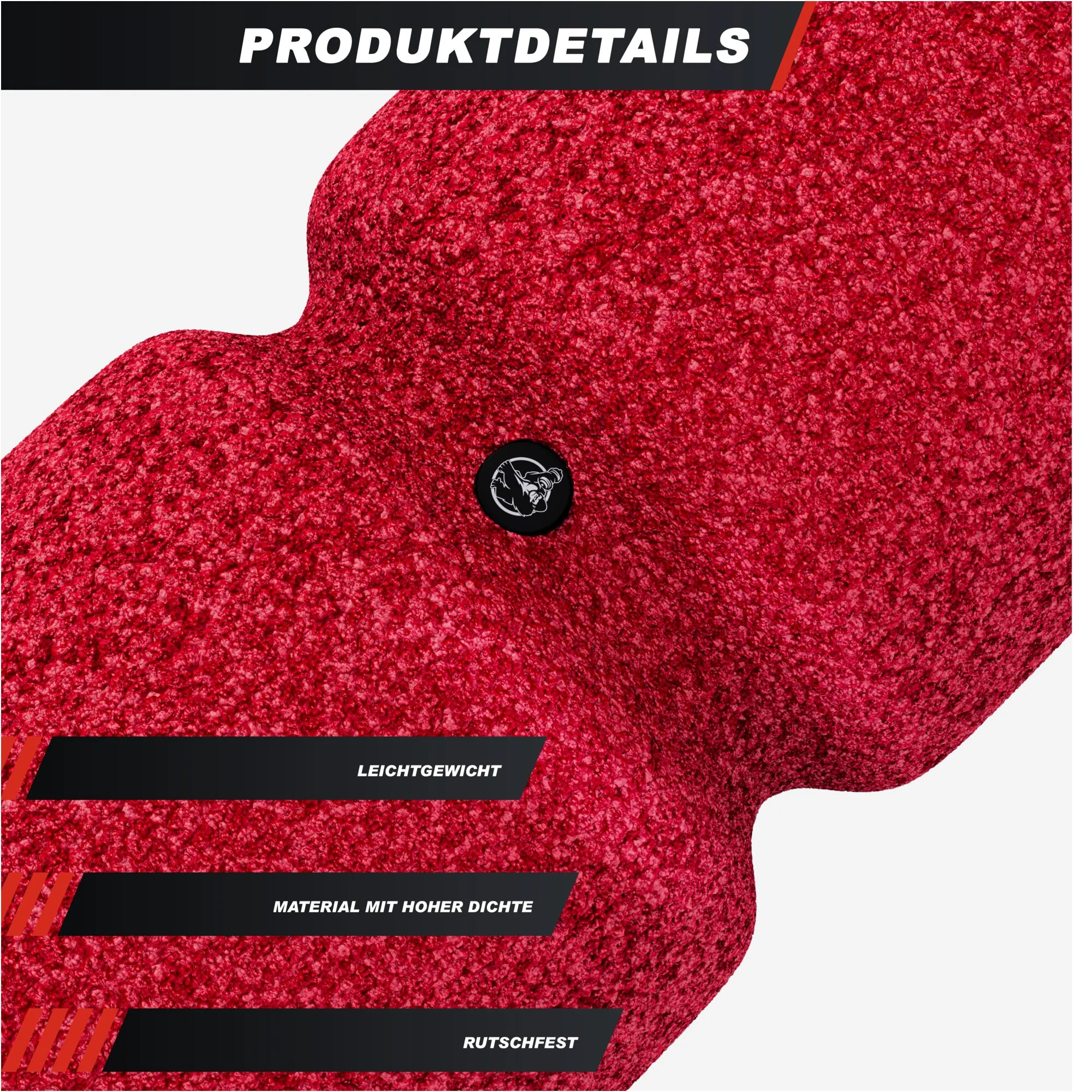 Faszienrolle 38 cm - mit Umlaufrille - Image 18