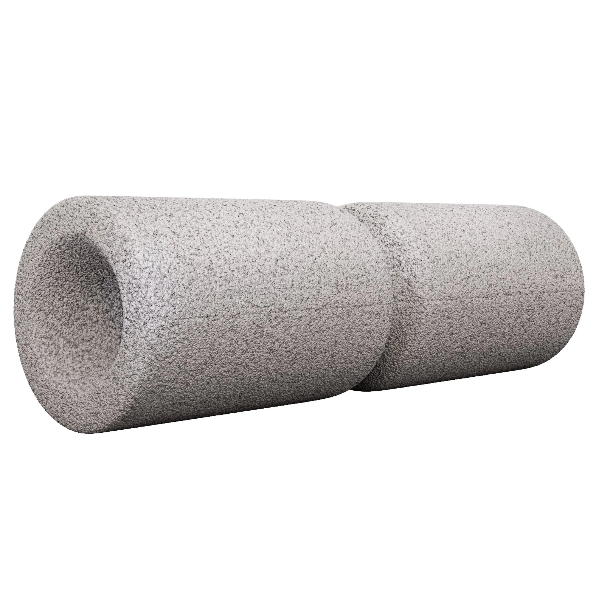 Faszienrolle 38 cm - mit Umlaufrille - Image 3