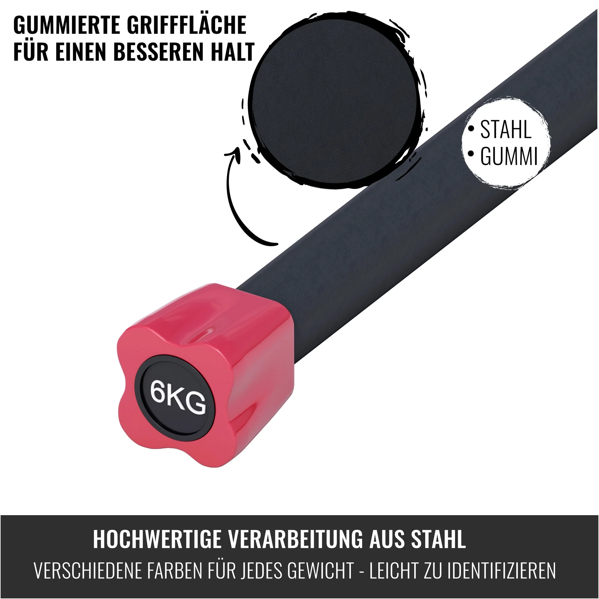 Gewichtsstange Aerobic 1 - 10 kg - Image 57