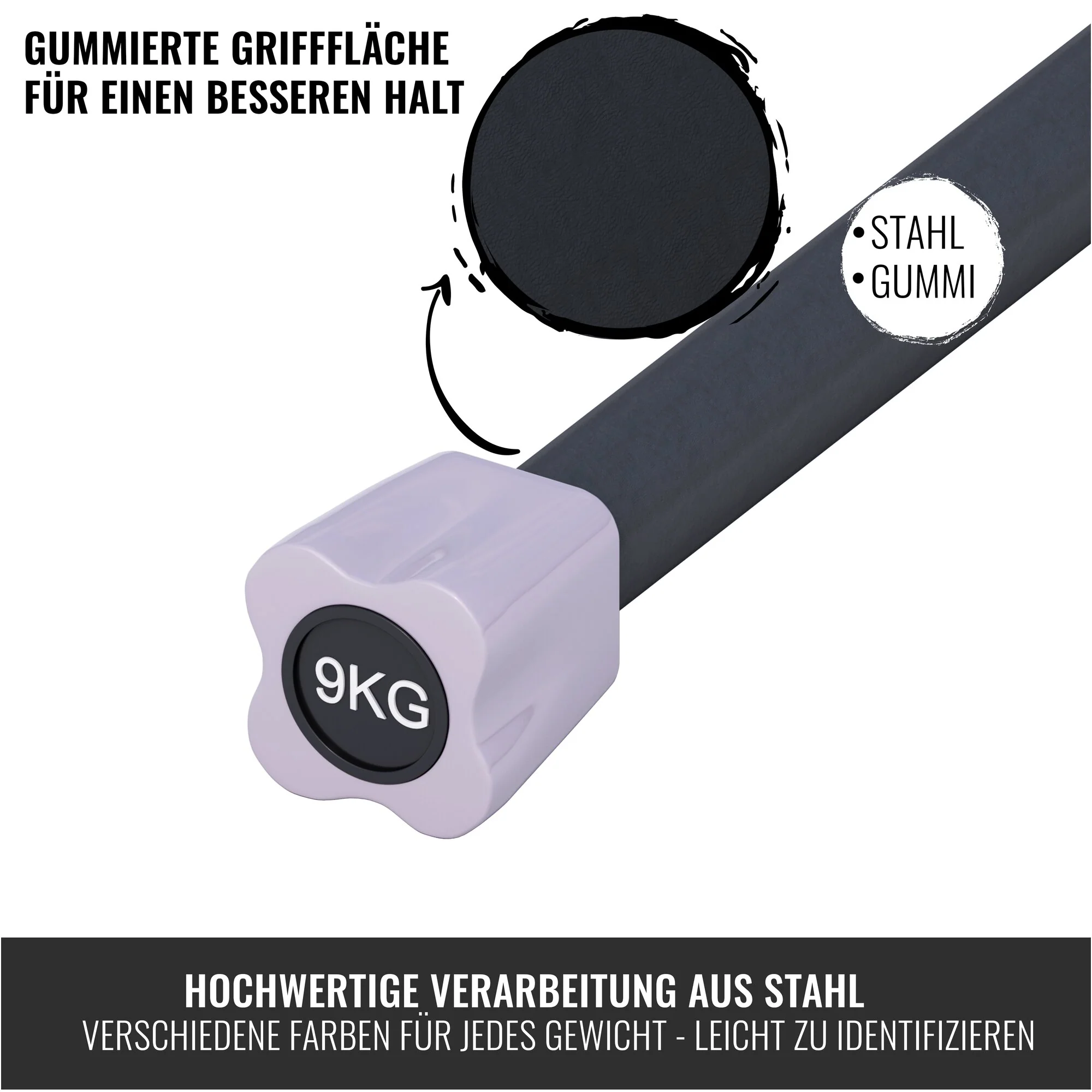 Gewichtsstange Aerobic 1 - 10 kg - Image 66