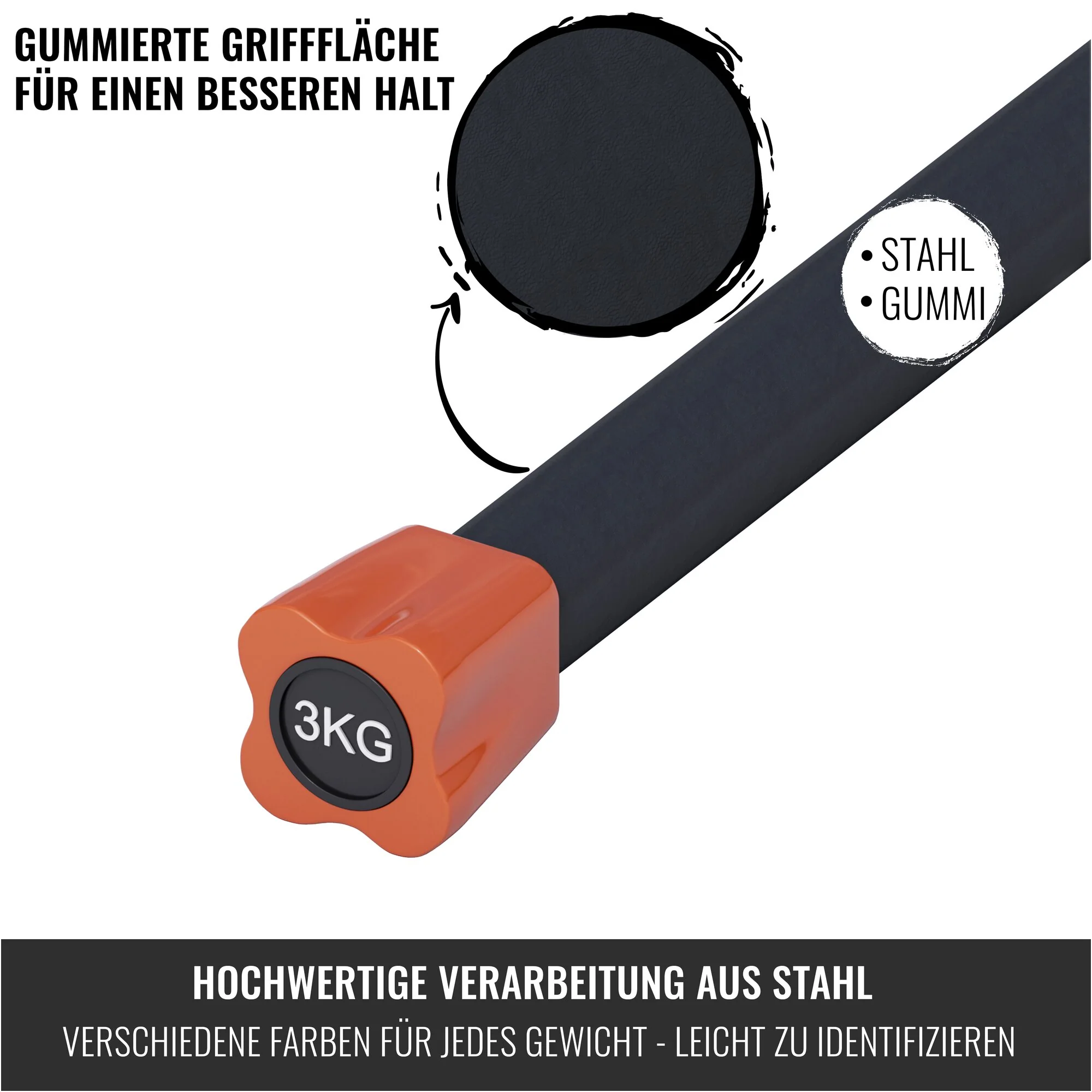Gewichtsstange Aerobic 1 - 10 kg - Image 78
