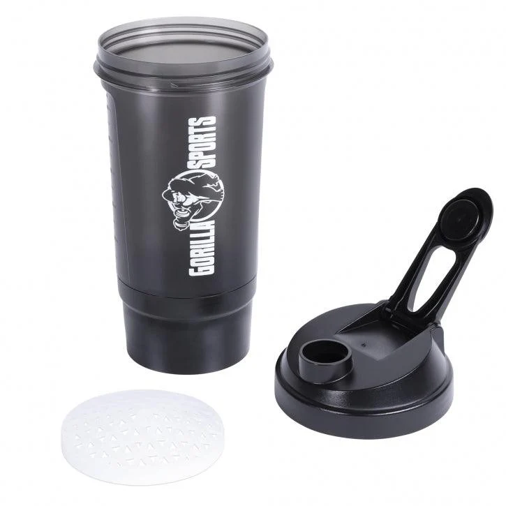 Protein Shaker mit Pulverfach 500 ml - Image 7