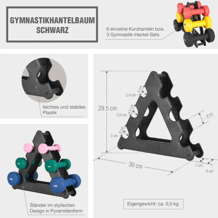 Gymnastikhantelbaum Schwarz - Image 5