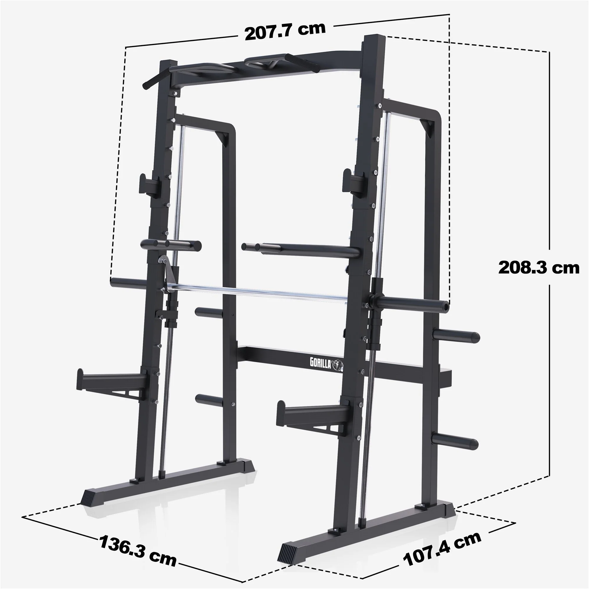 Half Rack Smith Machine - Image 5