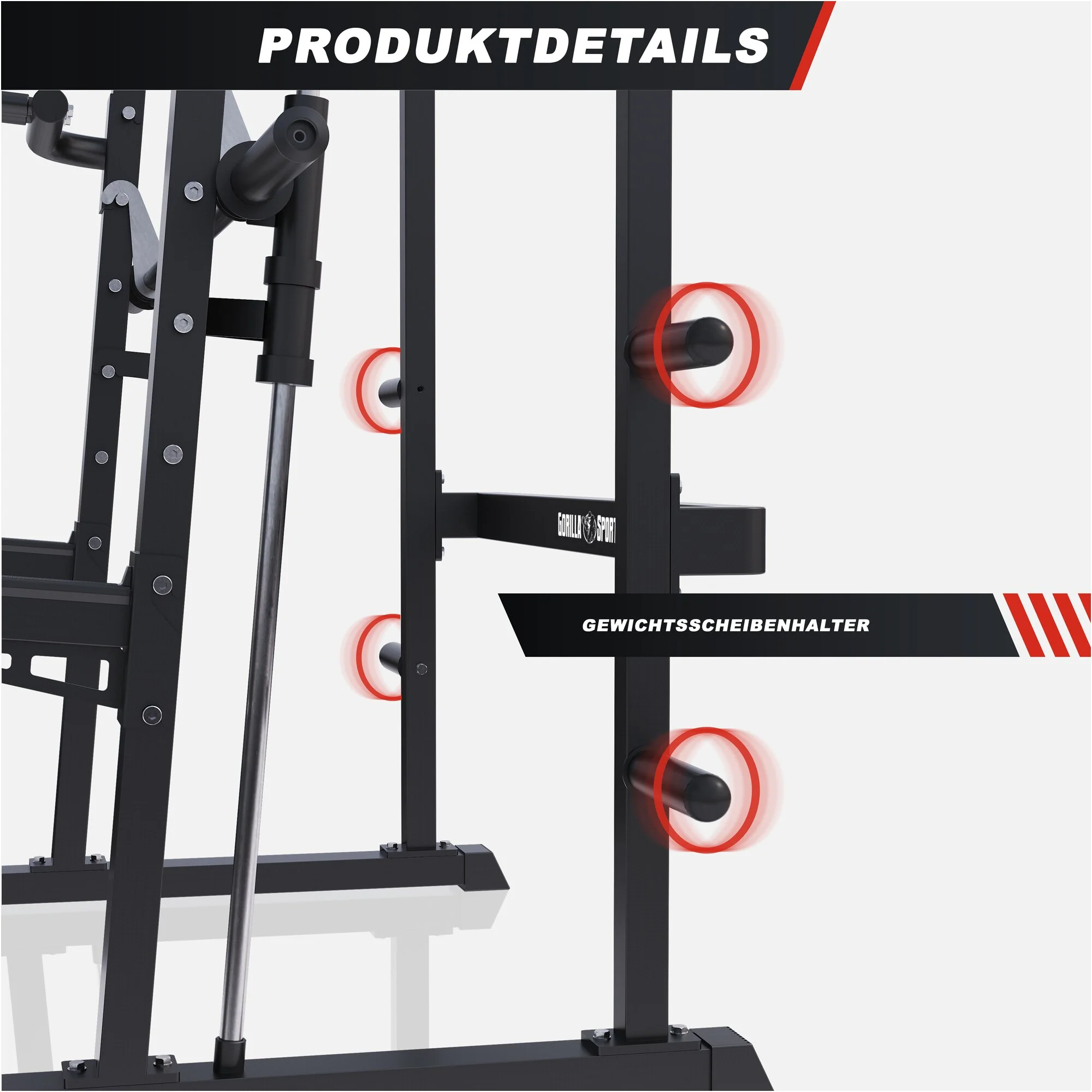 Half Rack Smith Machine - Image 7