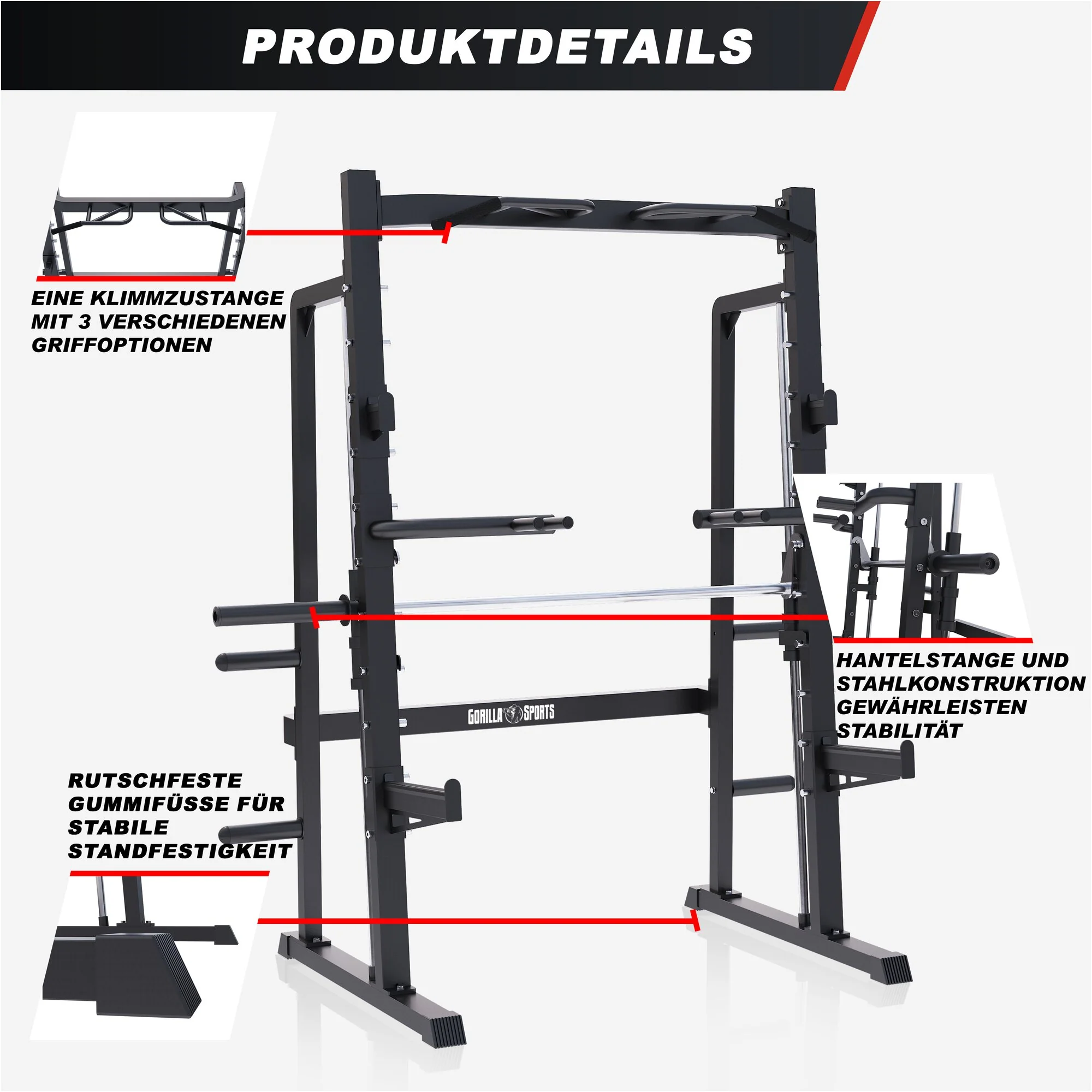 Half Rack Smith Machine - Image 8