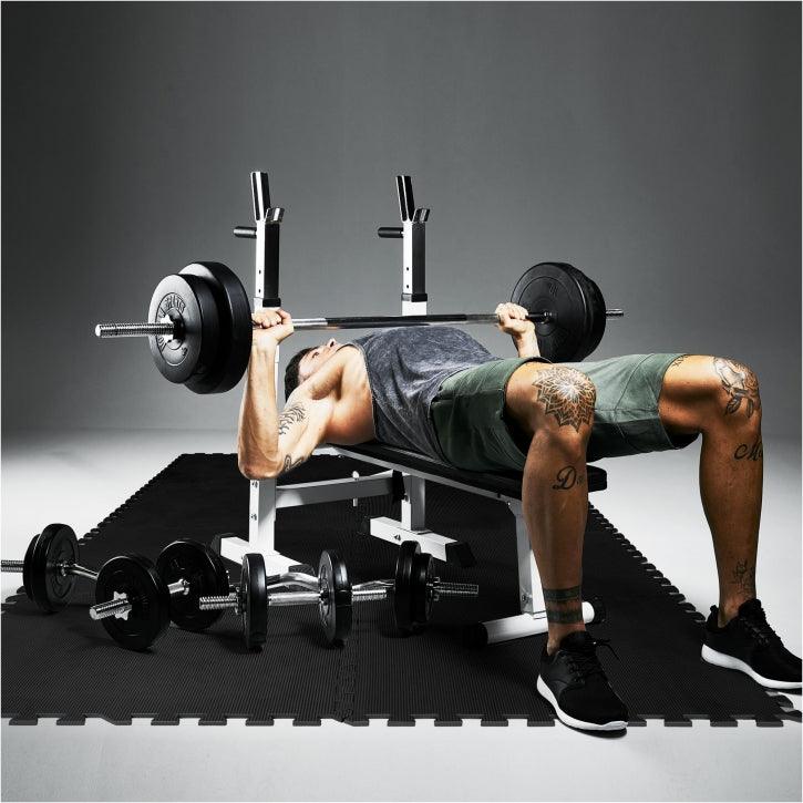 Hantelbank Komplettset 100 kg - Image 12