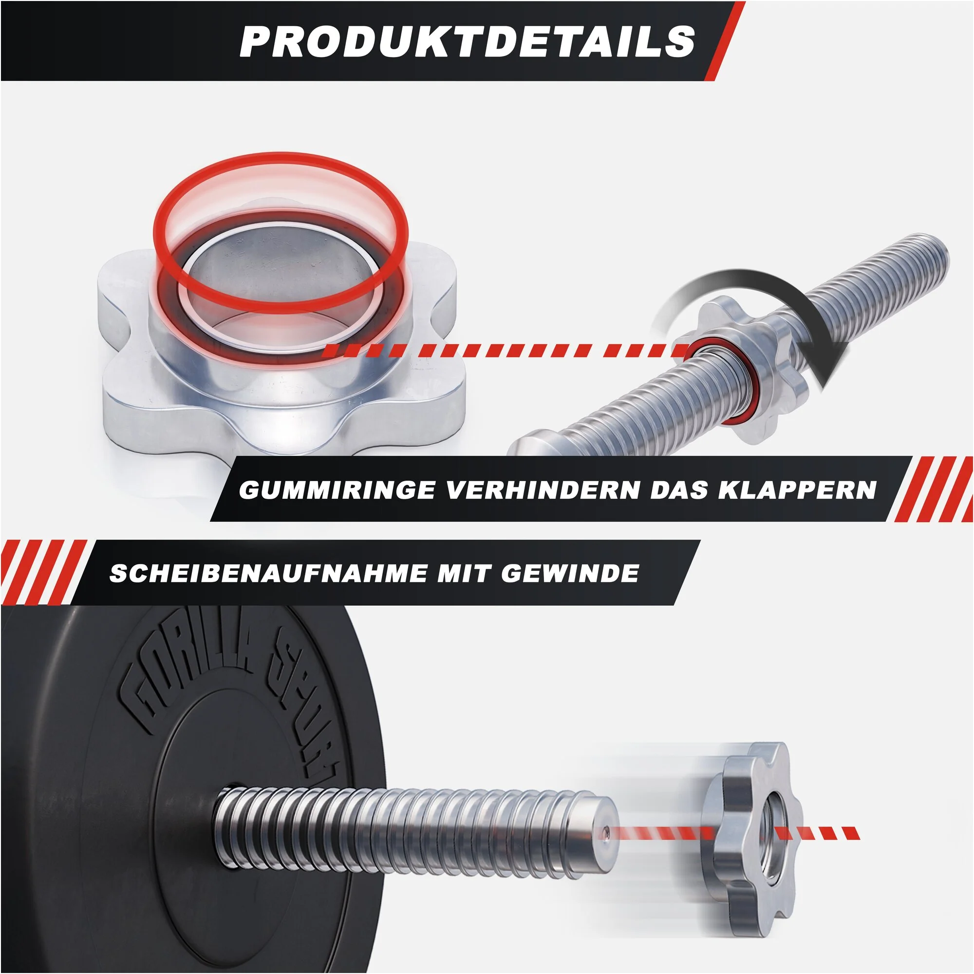 Hantelbank mit Ablage inkl. Hantelset - Image 10