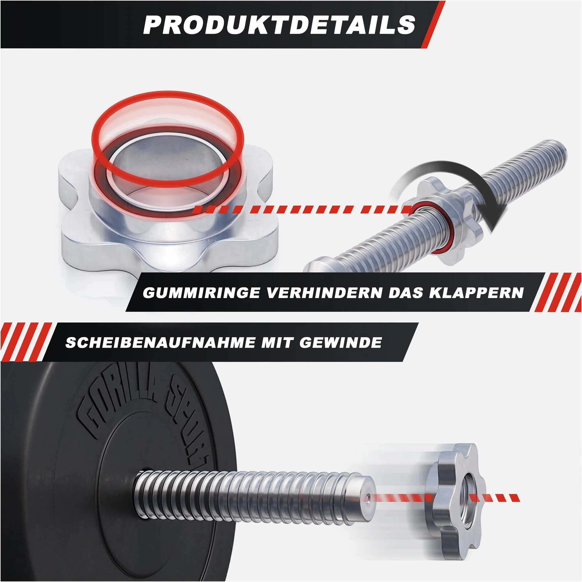 Hantelbank mit Ablage inkl. Hantelset - Image 11