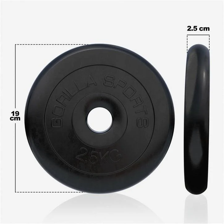 Hantelscheibe 30/31 mm Gummi 1,25 - 25 KG - Image 24