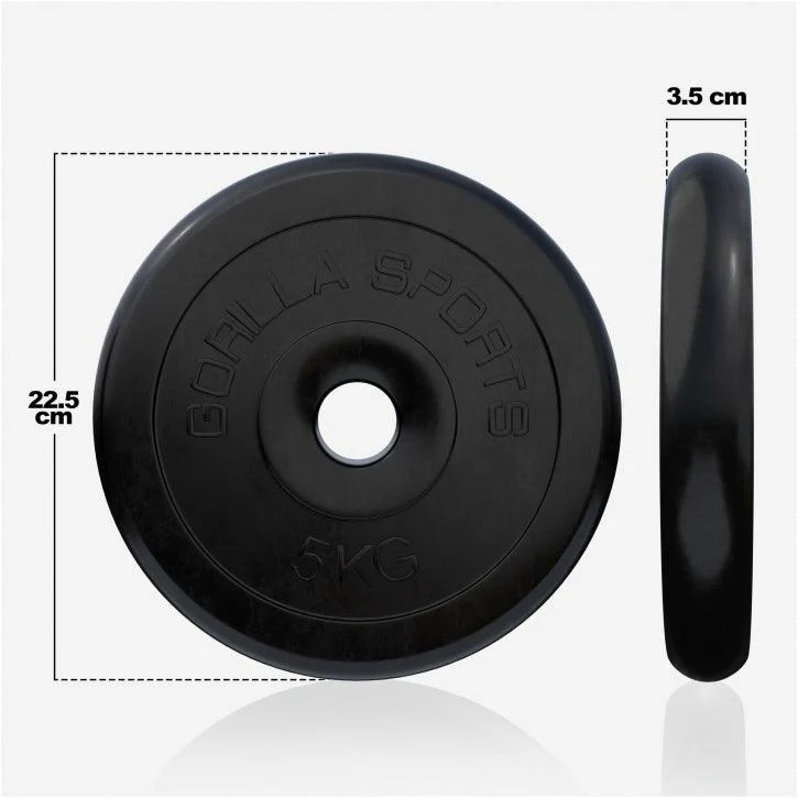 Hantelscheibe 30/31 mm Gummi 1,25 - 25 KG - Image 32