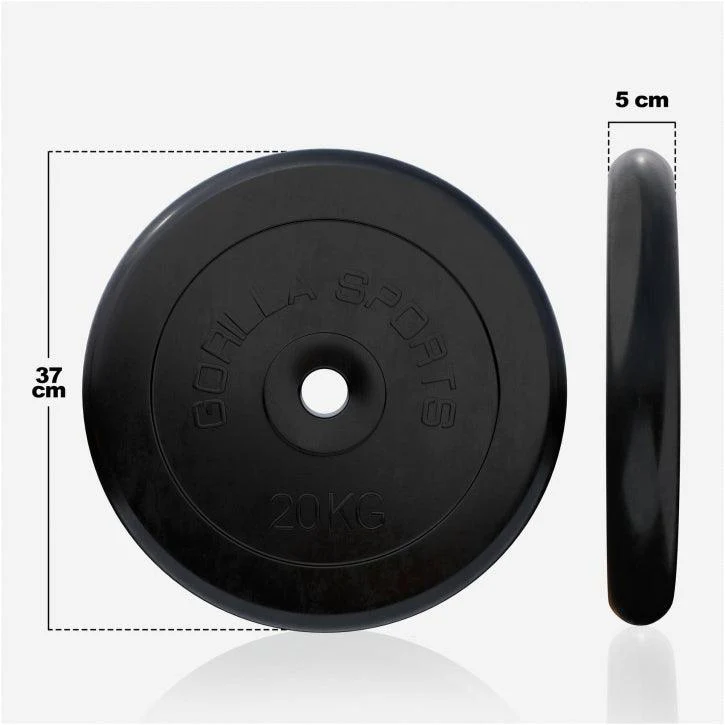 Hantelscheibe 30/31 mm Gummi 1,25 - 25 KG - Image 56