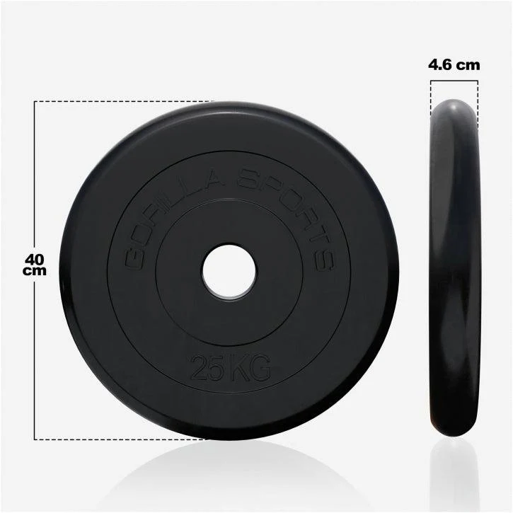 Hantelscheibe 30/31 mm Gummi 1,25 - 25 KG - Image 64