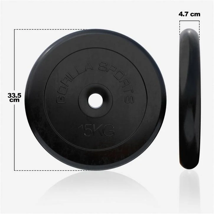 Hantelscheibe 30/31 mm Gummi 1,25 - 25 KG - Image 8