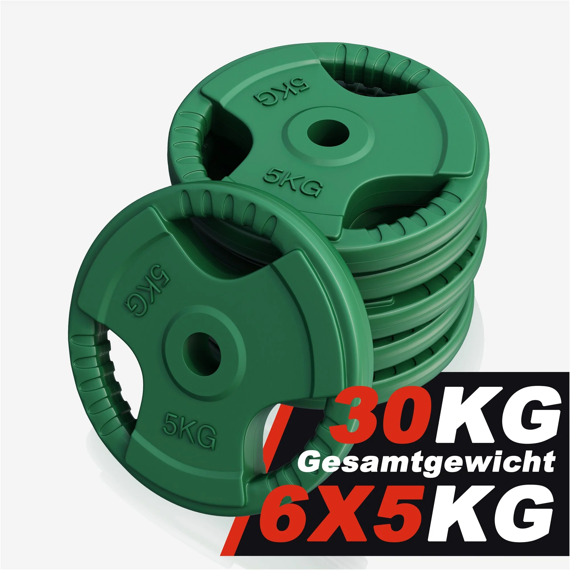 Hantelscheibe 30/31 mm Gummi Gripper 1,25-25 KG - Image 16