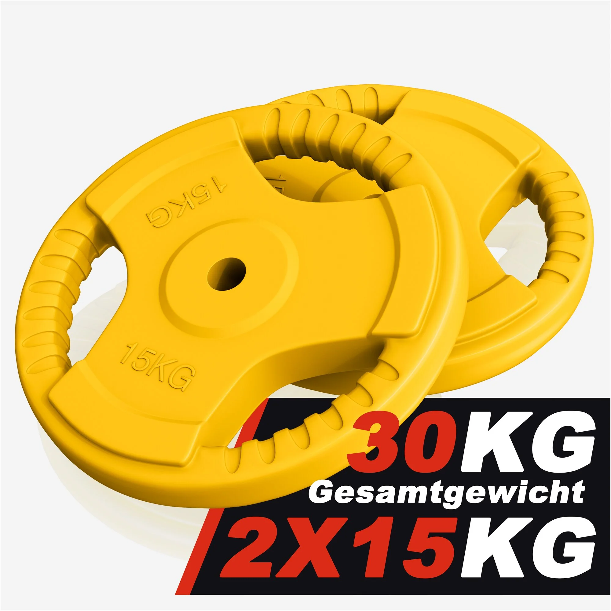 Hantelscheibe 30/31 mm Gummi Gripper 1,25-25 KG - Image 17
