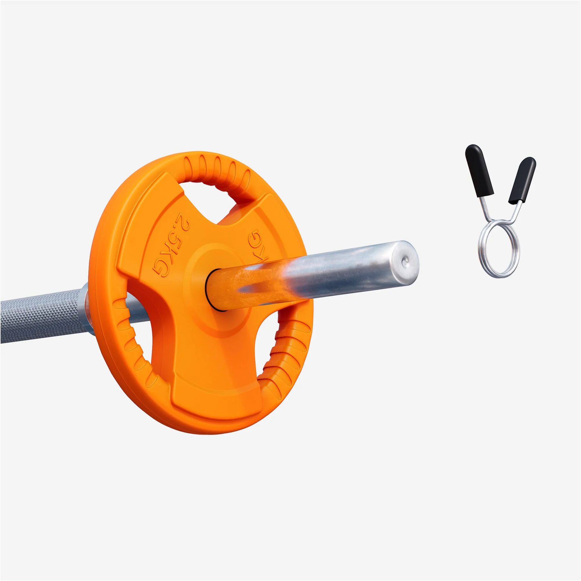 Hantelscheibe 30/31 mm Gummi Gripper 1,25-25 KG - Image 34
