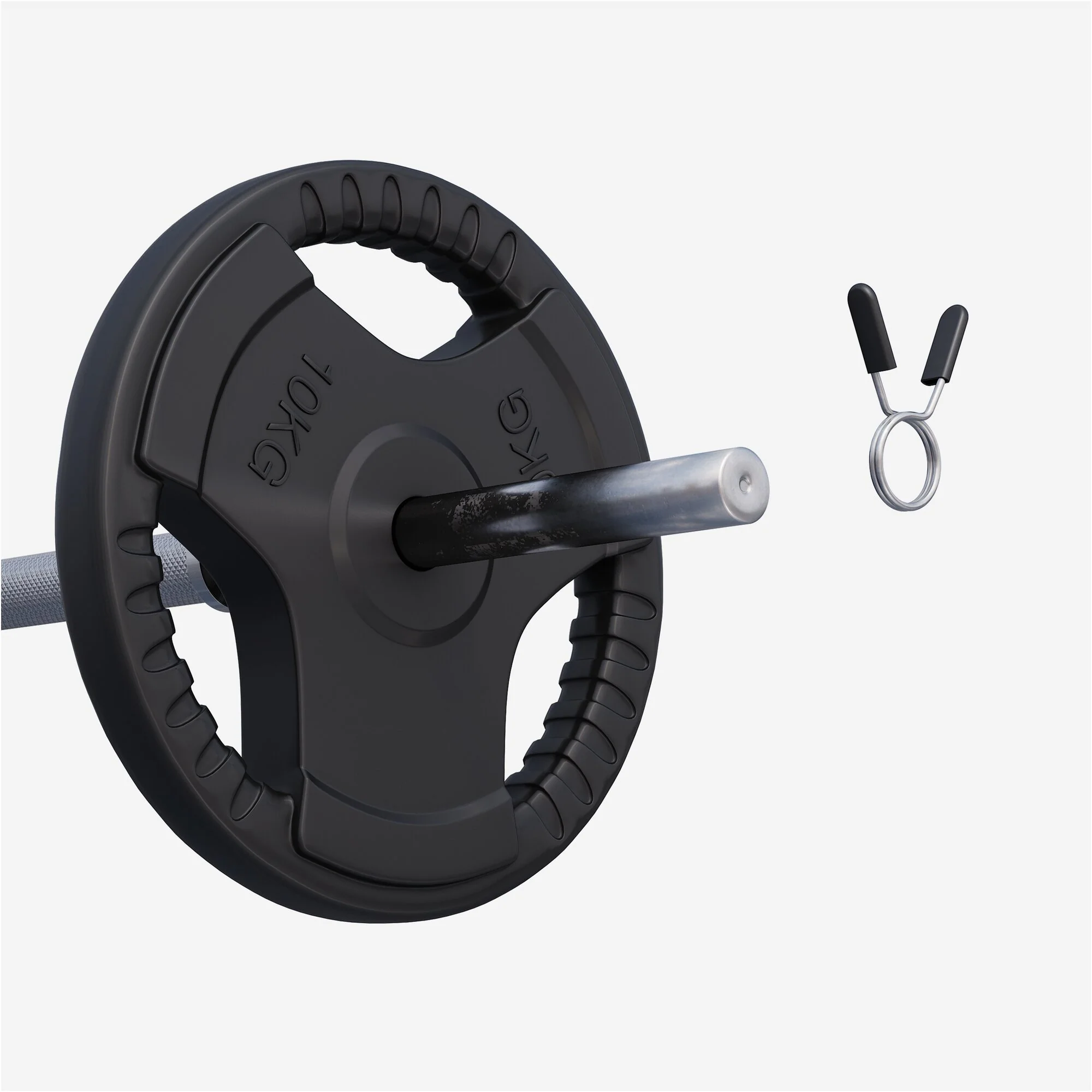 Hantelscheibe 30/31 mm Gummi Gripper 1,25-25 KG - Image 38
