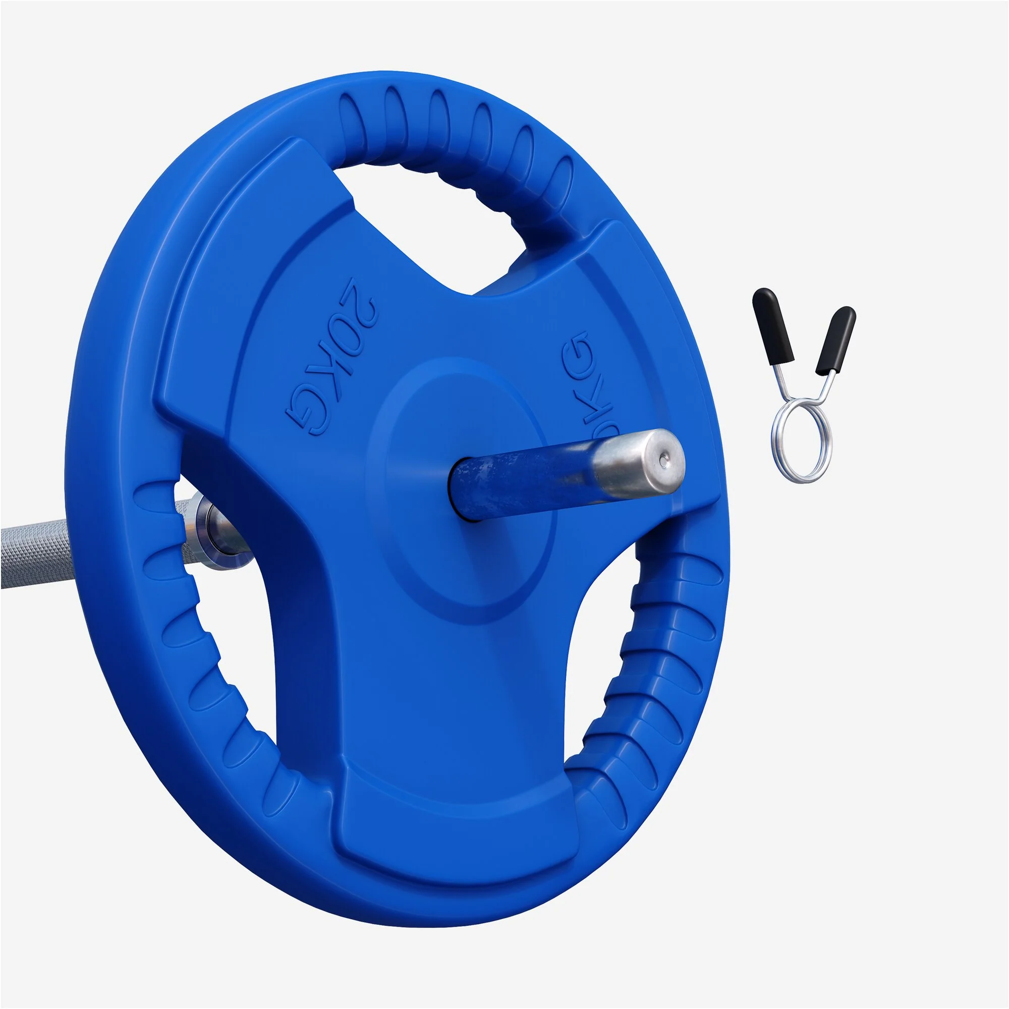 Hantelscheibe 30/31 mm Gummi Gripper 1,25-25 KG - Image 42