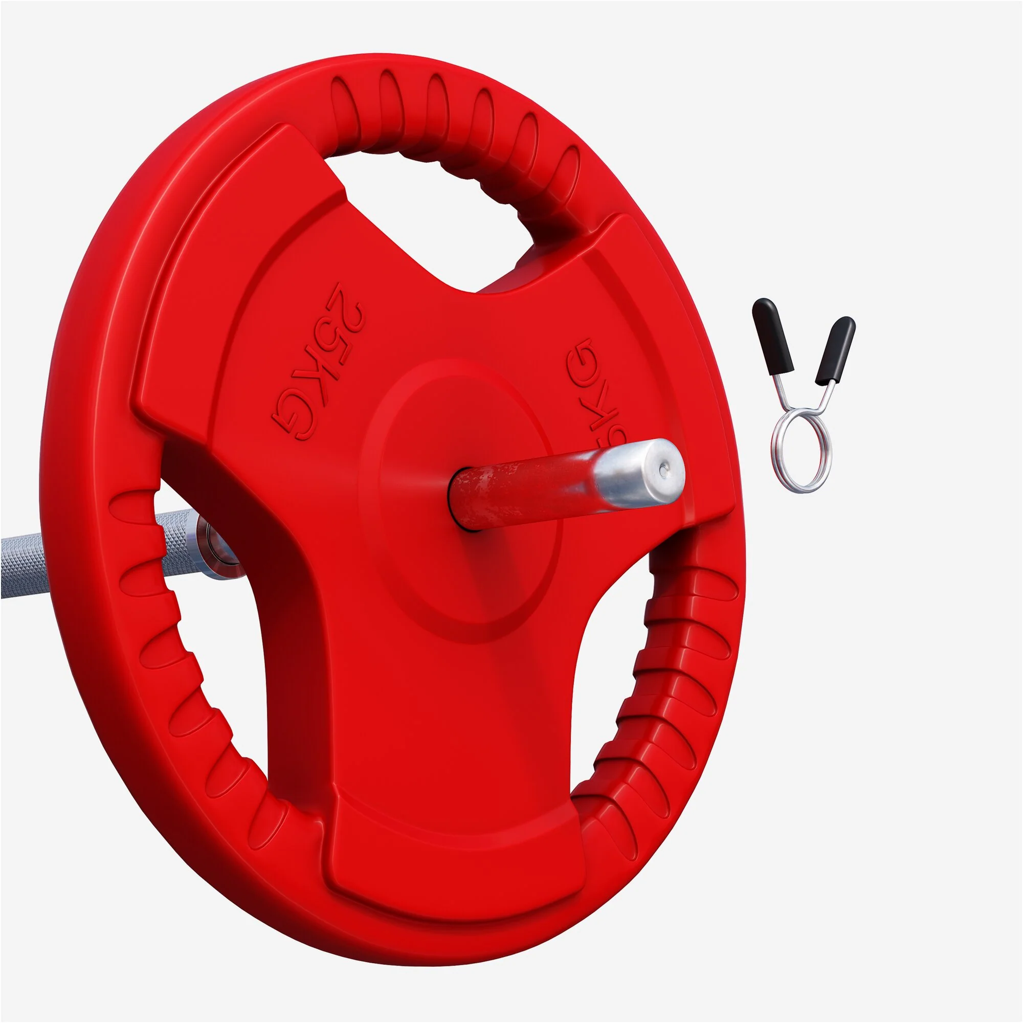 Hantelscheibe 30/31 mm Gummi Gripper 1,25-25 KG - Image 44