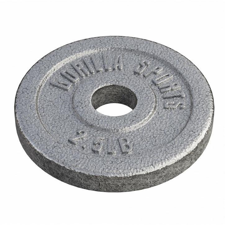 Hantelscheibe Guss - 2,5 - 55 Pfund (1,1 - 24,9 kg), Ø 1" (2,5 cm), Gusseisen - Image 4