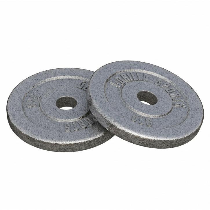 Hantelscheibe Guss - 2,5 - 55 Pfund (1,1 - 24,9 kg), Ø 1" (2,5 cm), Gusseisen - Image 8