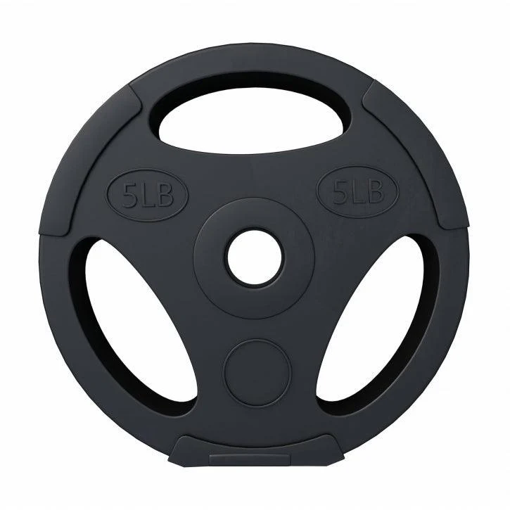 Hantelscheibe Kunststoff Gripper - Ø 1"/25 mm, Kunststoff, mit Zement gefüllt, Einzelgewichte 2,5 - 35 Pfund - Image 11