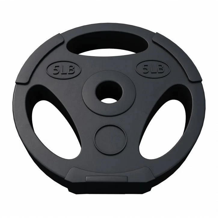Hantelscheibe Kunststoff Gripper - Ø 1"/25 mm, Kunststoff, mit Zement gefüllt, Einzelgewichte 2,5 - 35 Pfund - Image 13