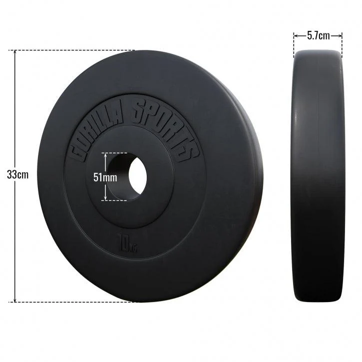 Hantelscheibe Olympia 50/51mm Kunststoff 1,25KG - 15KG - Image 14