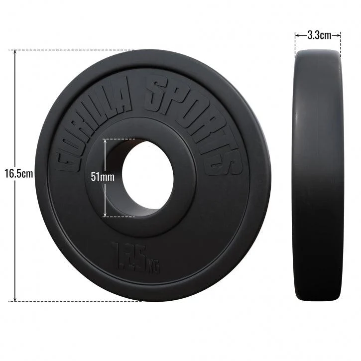 Hantelscheibe Olympia 50/51mm Kunststoff 1,25KG - 15KG - Image 19