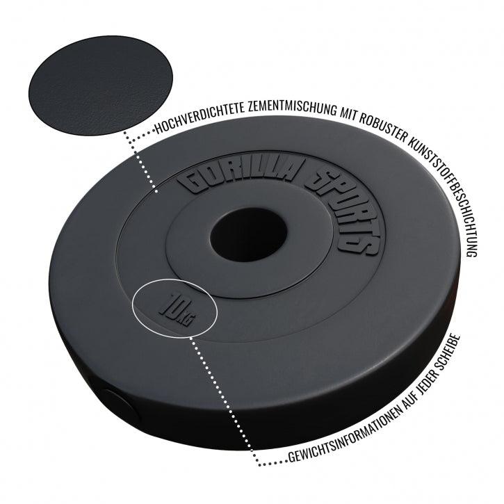 Hantelscheibe Olympia 50/51mm Kunststoff 1,25KG - 15KG - Image 5