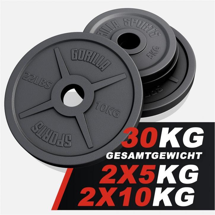 Hantelscheibe Olympia Gusseisen 50/51 mm - Image 33