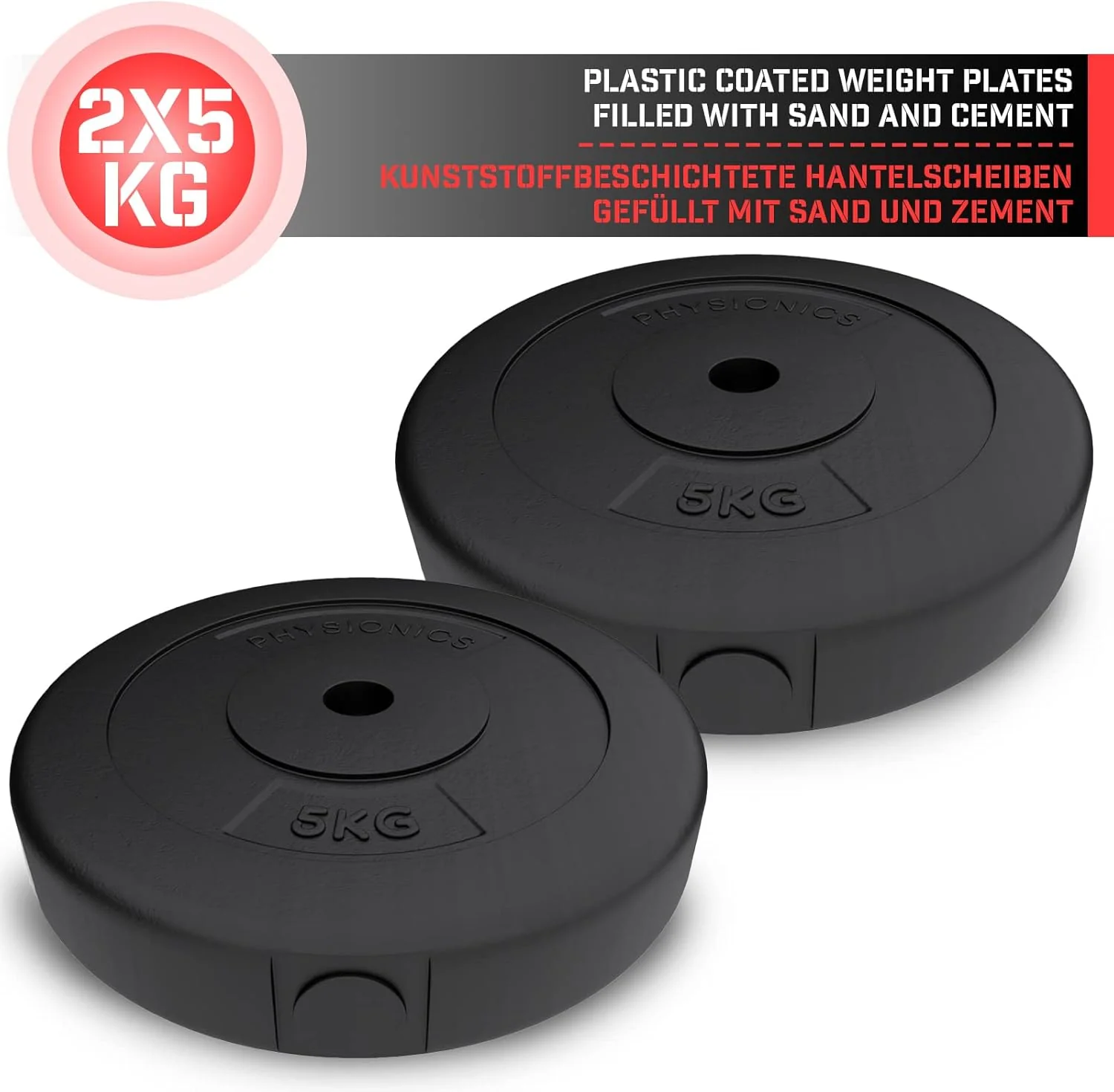 Hantelscheiben Set Kunststoff 5 - 30 kg 30 mm - Image 14