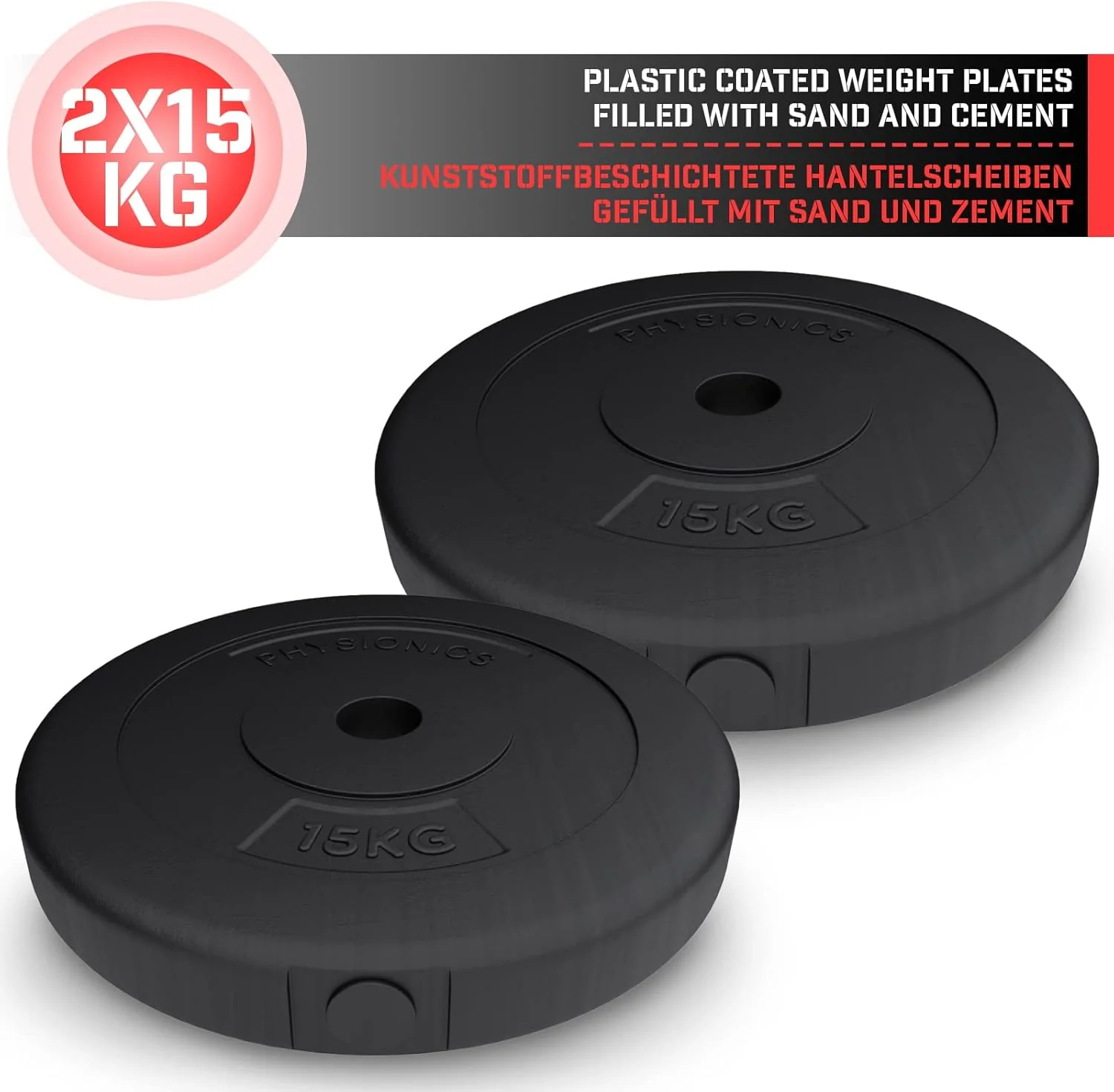 Hantelscheiben Set Kunststoff 5 - 30 kg 30 mm - Image 31
