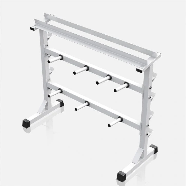 Hantelscheibenständer in Schwarz/Weiß/Silber - Image 14