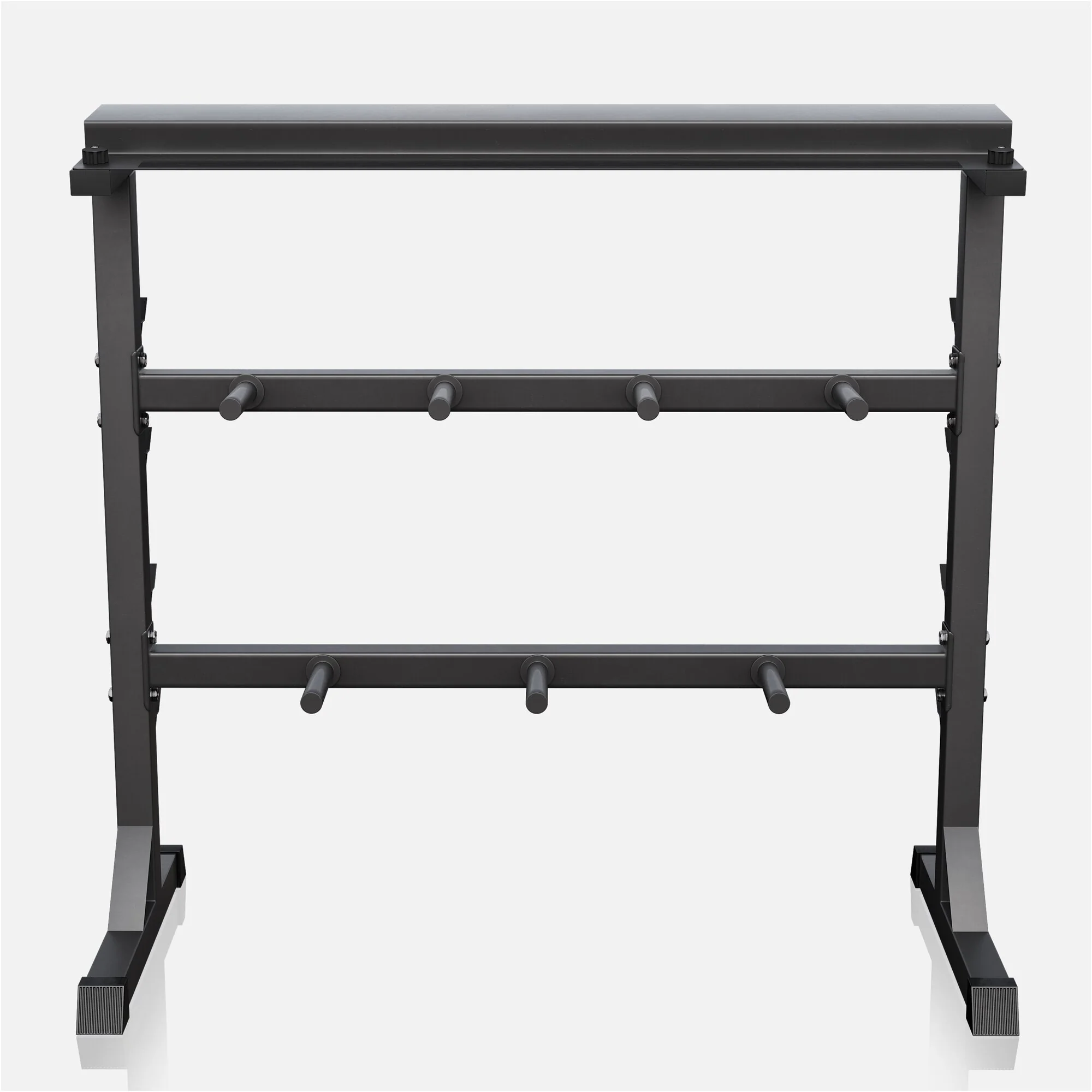 Hantelscheibenständer in Schwarz/Weiß/Silber - Image 15