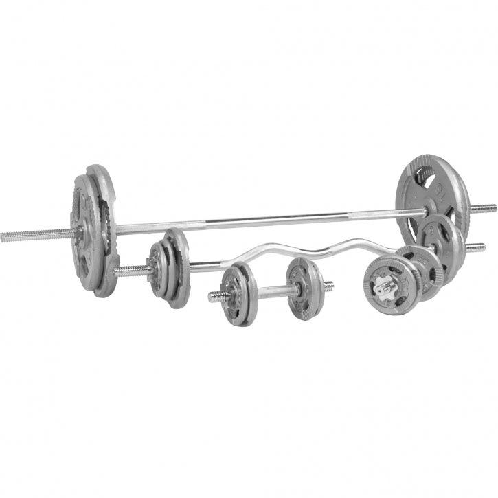 Hantelset Gusseisen Gripper 108 kg