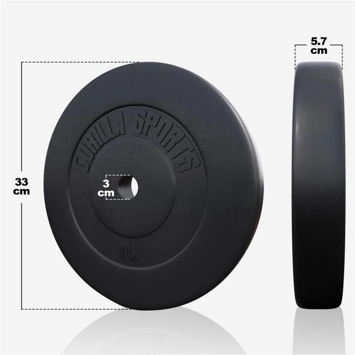 Hantelset Kunststoff 100 kg - Image 8