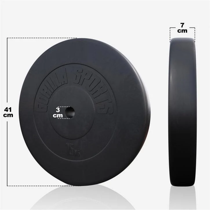Hantelset Kunststoff 100 kg - Image 9