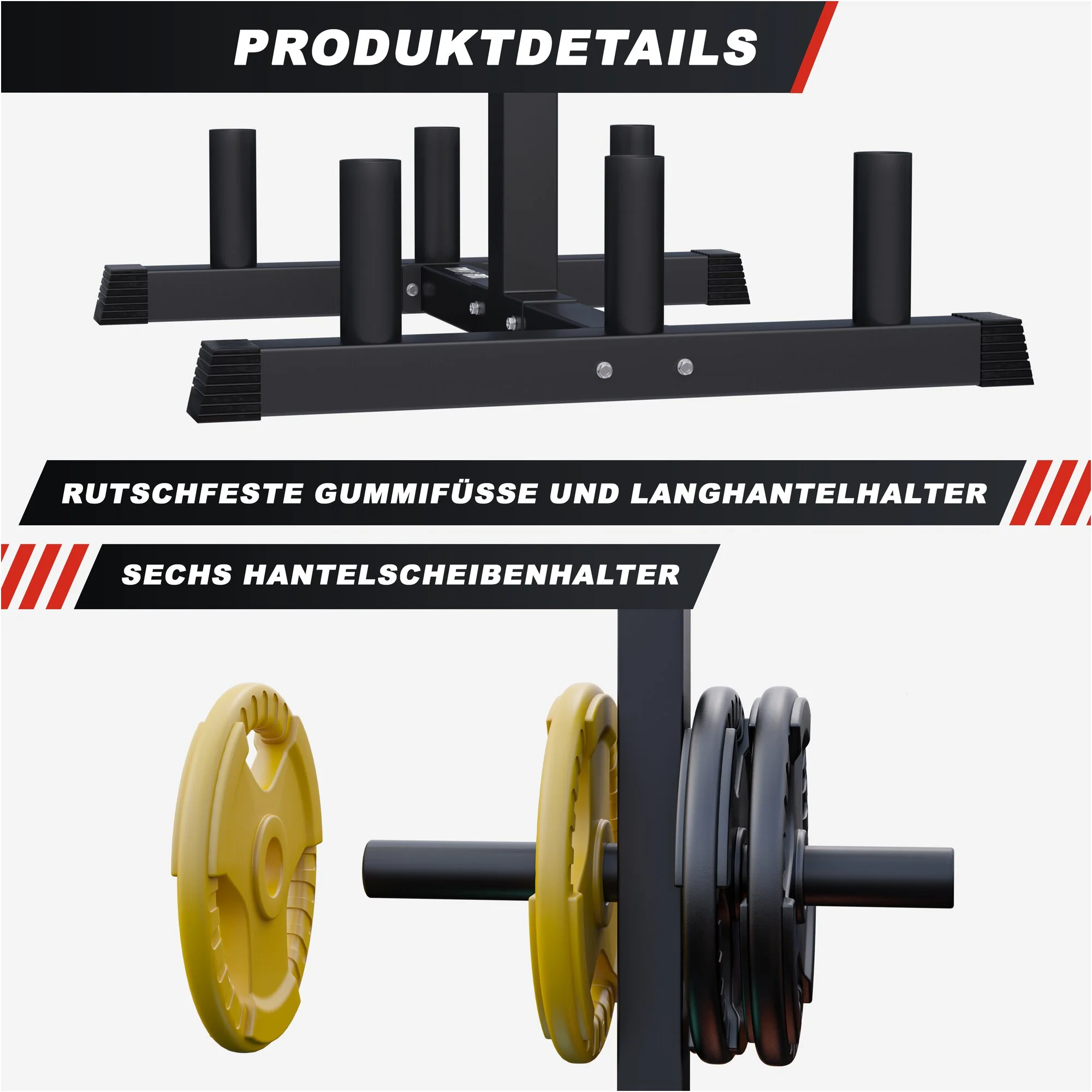 Hantelständer Olympia schwarz - Image 6