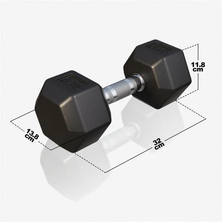 Hexagon Kurzhantel Gummi 2-50 kg - Image 38